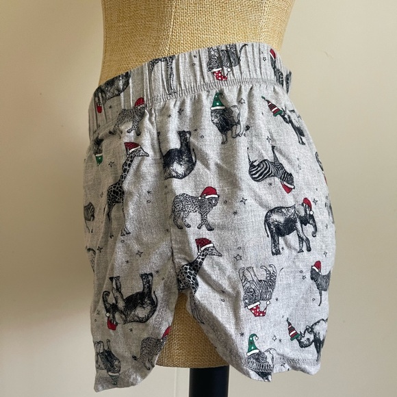 Wondershop Gray Animal Print Women's Sleepwear Shorts - Picture 5 of 7